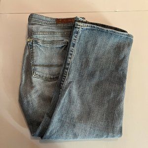 Polo, Stretch Cropped, Women’s Denim Blue Jeans, Size 6